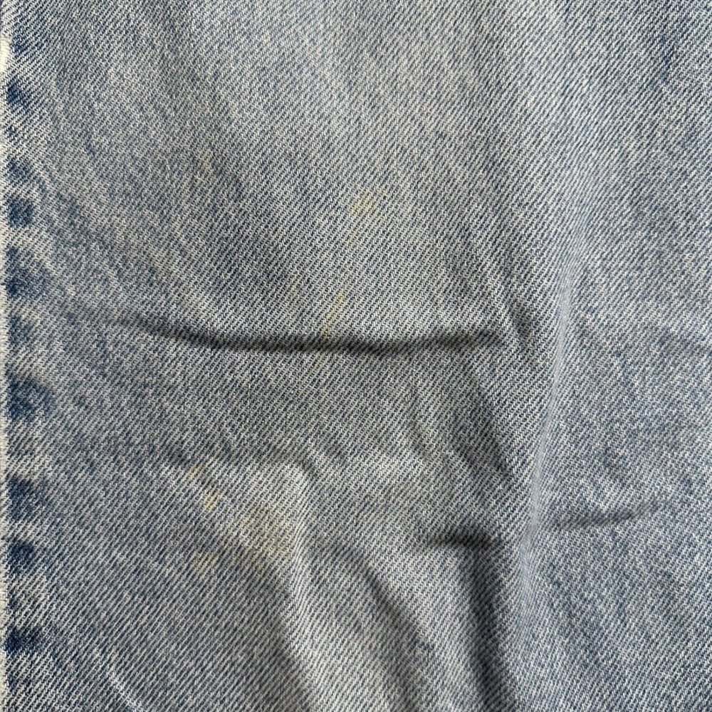 LL Bean Classic Fit Jeans Mens 40x30 Light Wash Blue Cotton Denim Straight Leg - Picture 8 of 12